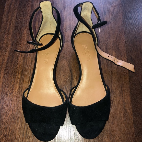 NWOB JCrew Factory Ankle Strap Sandals, Size 5.5 - Picture 2 of 4